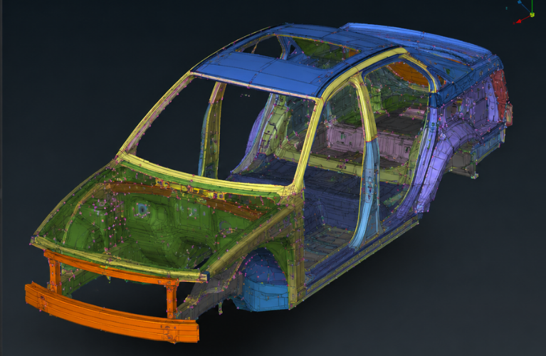 ANSA pre-processor environment
