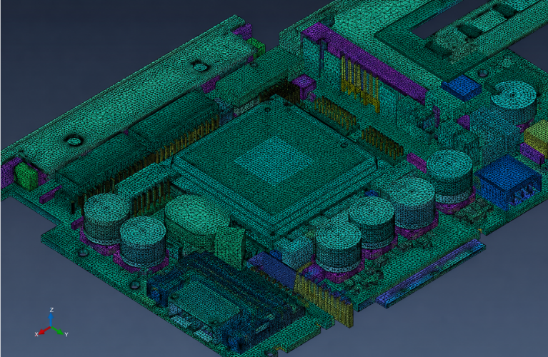 Fidelity Hexpress meshing