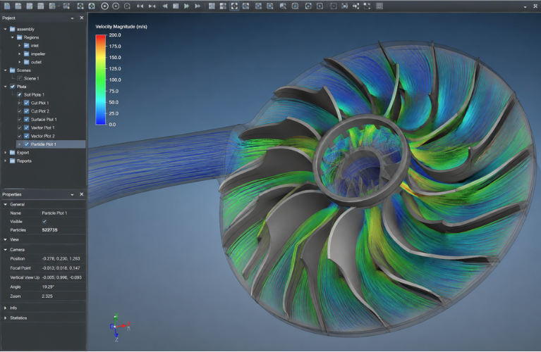Fidelity Turbo CFD turbomachinery