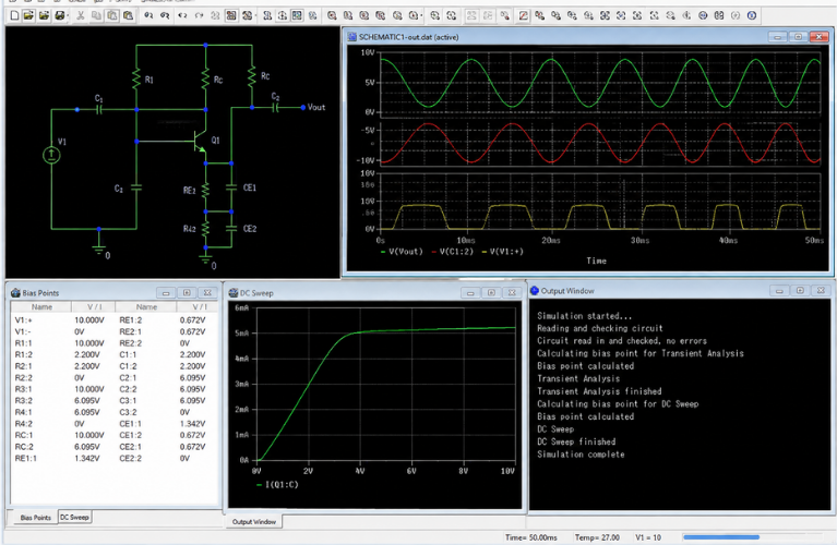 PSpice Designer Plus Advanced Analysis