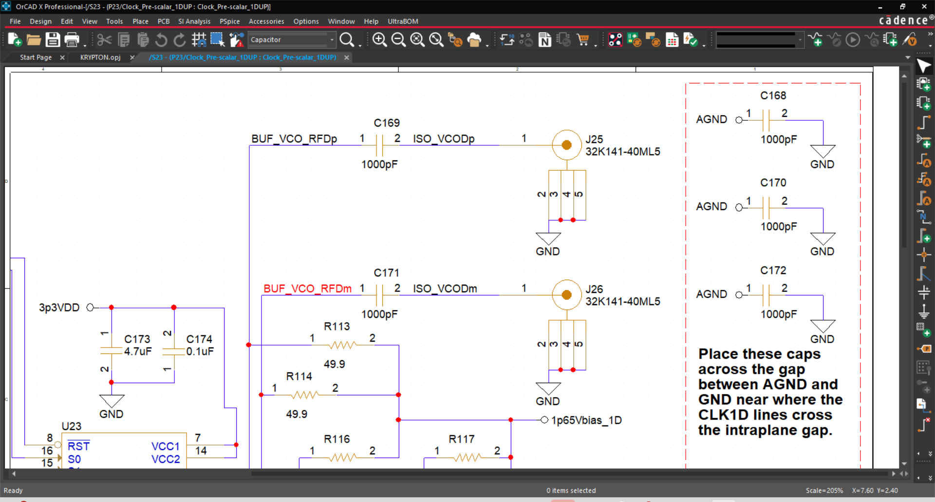 OrCAD X Capture screenshot